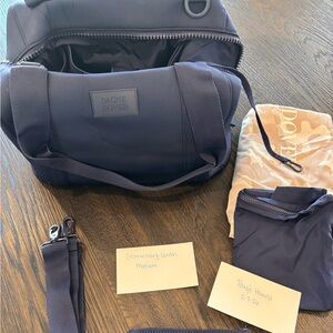 Dagne Dover Landon Carryall Tote in Storm Navy - MEDIUM